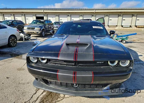 2018 Dodge Challenger Srt 392 из США, поврежденный, VIN 2C3CDZDJ2JH155448